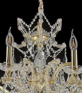 Maria Theresia Design- 8 Lamps -Chandelier