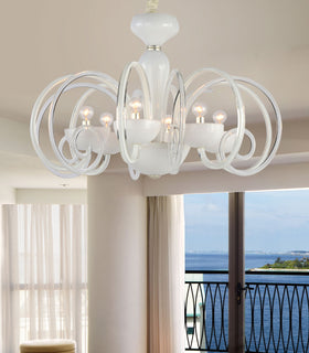 Nays-6 lamps-lustre (blanc)